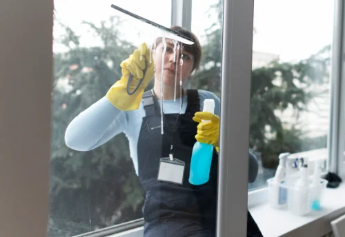 Nettoyage de vitres intérieures et extérieures à Émanville